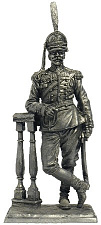Миниатюра из металла 131. Полковник драгунского полка, Россия, 1914 г. EK Castings - фото