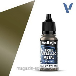 True Metallic Metal Состаренный металл Vallejo (77179) (77179)