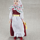 Кукла в летнем костюме Вологодской губернии №14