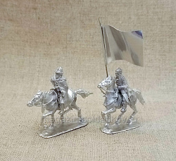 Сборные фигуры из металла Воевода, набор № 2, 28 мм, Figures from Leon (L119) (L119)