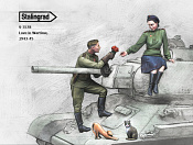 Сборная миниатюра из смолы Love in Wartime, 1/35, Stalingrad - фото