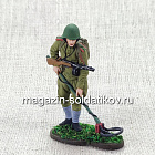Ряд.сапёрных частей Красной Армиии с миноискателем 1943-45 гг., 54 мм (QF0044) (QF0044)