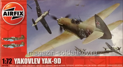 Сборная модель из пластика A01034 Самолет Yakovlev Yak-9D (1/72) Airfix