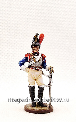 Миниатюра из олова Французский кирасир, 1805-15 гг., Студия Большой полк (ИЛ0596.12.03.54) (ИЛ0596.12.03.54)