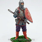 Русский воин с топором XIV в., XIII в, 54 мм, Soldanir (QF0477) (QF0477)