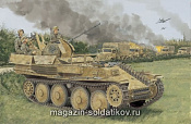 Сборная модель из пластика Д Зенитка Flak-38(t) Ausf M (1/35) Dragon - фото