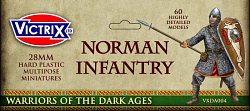 Сборные фигуры из пластика Norman Infantery, 28мм, Victrix (VXDA004) (VXDA004)