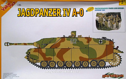 Сборная модель из пластика Д Jagdpanzer IV A-0 + Panzergrenadiers Panzer Lehr Division 1944 Normady (1/35) Dragon