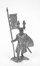 Миниатюра из олова Германский рыцарь, XII-XIII вв. 54 мм, Солдатики Публия - фото