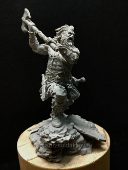Сборная миниатюра из смолы Rampage, 54 mm Medieval Forge Miniatures (D-54-005) (D-54-005)