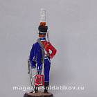 Миниатюра в росписи Обер-офицер гусарского полка. Россия, 1809-11 гг., 1:32, Сибирский партизан (СП172) (СП172)