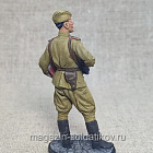 Лейтенант Красной Армии с аккордеоном, 1943-45 гг., Красный фронт, 54 мм (КФ-003) (КФ-003)