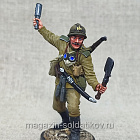 Миниатюра из олова Русский штурмовик 1916-18 гг., 54 мм, Студия Большой полк (ИЛ2706.13.02.54) (ИЛ2706.13.02.54)