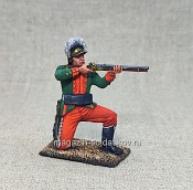 Миниатюра в росписи Русский мушкетер, конец XVIII века, 54 мм, Студия Большой полк - фото