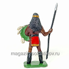 солдатик из твердого пластика Индеец, Польша (704-1115/1) (704-1115/1)