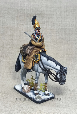 Русский кирасир, зима 1812 г., 54 мм, Студия Большой полк (ИЛ2531.12.02.54) (ИЛ2531.12.02.54)