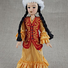 Кукла в киргизском праздничном костюме №48