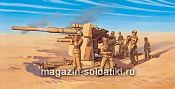 Сборная модель из пластика ИТ Немецкое зенитное орудие 8.8 CM FLAK 37АА (1/72) Italeri - фото