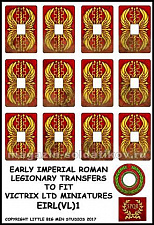 Early Imperial Roman Legionary Shield Transfers 6 - фото