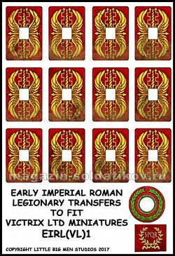 Early Imperial Roman Legionary Shield Transfers 6