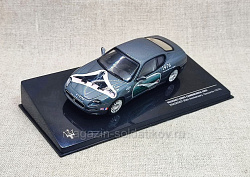 Maserati Coupe CAMBIOCORSA 2002 Grey (MASERATI 90th Anniversary-Concorde) 1:43,WhteBox IXO (Q307-139) (Q307-139)