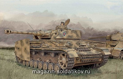 Сборная модель из пластика Д Танк PzIV Ausf.G май-апрель 43 (1/35) Dragon