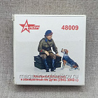 Сборная модель из пластика Авиатехник Кукушкина и авиационный пес Дутик 1/48 A-resin (48009) (48009)