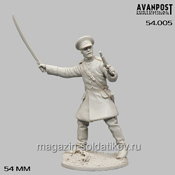 Русский обер-офицер, 1855, 54 мм, Аванпост (54005) (54005)