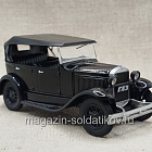 ГАЗ-А 1932—1936 гг.; чёрный, Автолегенды СССР №038 (АС038) (АС038)