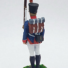 Фузилер 61-го линейного полка. Франция, 1812-1814 гг., 54 мм, Soldanir (QF0454) (QF0454)