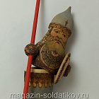 Богатырь деревянный большой, Загорск 1978 г. (704-1469) (704-1469)
