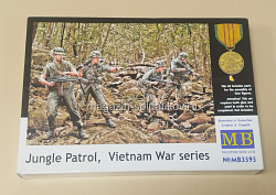 3595 Джунгли. Патруль, Война во Вьетнаме Master Box 1/35 (445-320) (445-320)