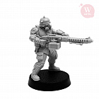 Сборные фигуры из смолы Heavy Trooper, 28 мм, Артель авторской миниатюры «W»