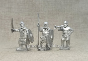 Сборные фигуры из металла Византия X век. Командная группа 1, 28 мм STP-miniatures - фото