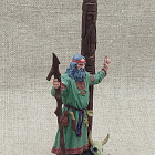 Волхв-древнеславянский языческий жрец и чародей, XIII в., 54 мм (QF0386) (QF0386)