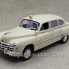 ГАЗ12Б (ЗИМ) Скорая медицинская помощь 1/43 Автомобиль на сужбе №1 (QGM-115) (QGM-115)