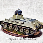Диорама с Т-34 1941 г. (1:35) Магазин Солдатики (Д35063) (Д35063)