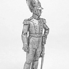 Миниатюра из олова Полковник Лейб-гвардии Драгунского полка. Россия, 1810-15 гг. 54 мм EK Castings (NAP-077) (NAP-077)
