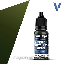 True Metallic Metal Золотисто-зеленый Vallejo (77156) (77156)