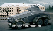Сборная модель из пластика ИТ Бронеавтомобиль Sd.Kfz.232 6 Radio (1/72) Italeri - фото