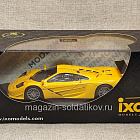 McLaren F1 GTR Long Tail 1996 yellow 1:43, WhteBox (IXO) (Q307-143) (Q307-143 )