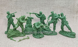 Солдатики из резиноподобного пластика Битва за Эльбрус, Солдатики Ханомака (346-035) (346-035)