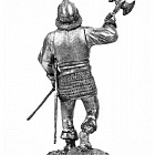 Миниатюра из олова 811 РТ Пеший воин 1500 год, 54 мм, Ратник