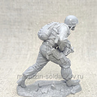Сборная миниатюра из смолы Боец ССО РФ, 75 мм, Солдатики Публия
