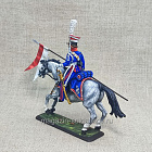 Миниатюра из олова Рядовой гвардейских польских улан, Франция, 54 мм, Студия Большой полк (ИЛ2382.12.03.54) (ИЛ2382.12.03.54)