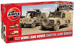 Сборная модель из пластика А Британский военный автомобиль LANDROVER (1/48) Airfix (6301) (6301)