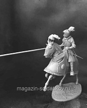 Сборная миниатюра из смолы Французский жандарм, 1525 г., 54 мм, Chronos miniatures - фото