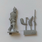 Сборная миниатюра из смолы Казак, 28 мм, Аванпост