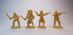 Солдатики из пластика Пираты «Сундук Мертвеца» (песочный цвет), 1:32 Хобби Бункер