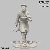 Русский горнист гренадерской роты, 1855, 54 мм, Аванпост - фото